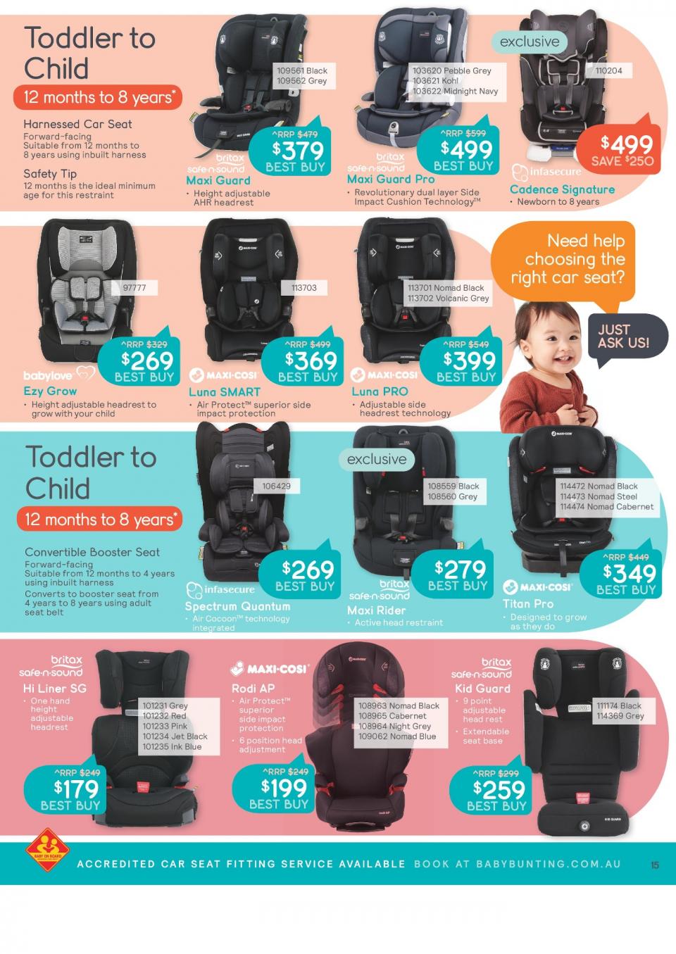 Baby Bunting Catalogue