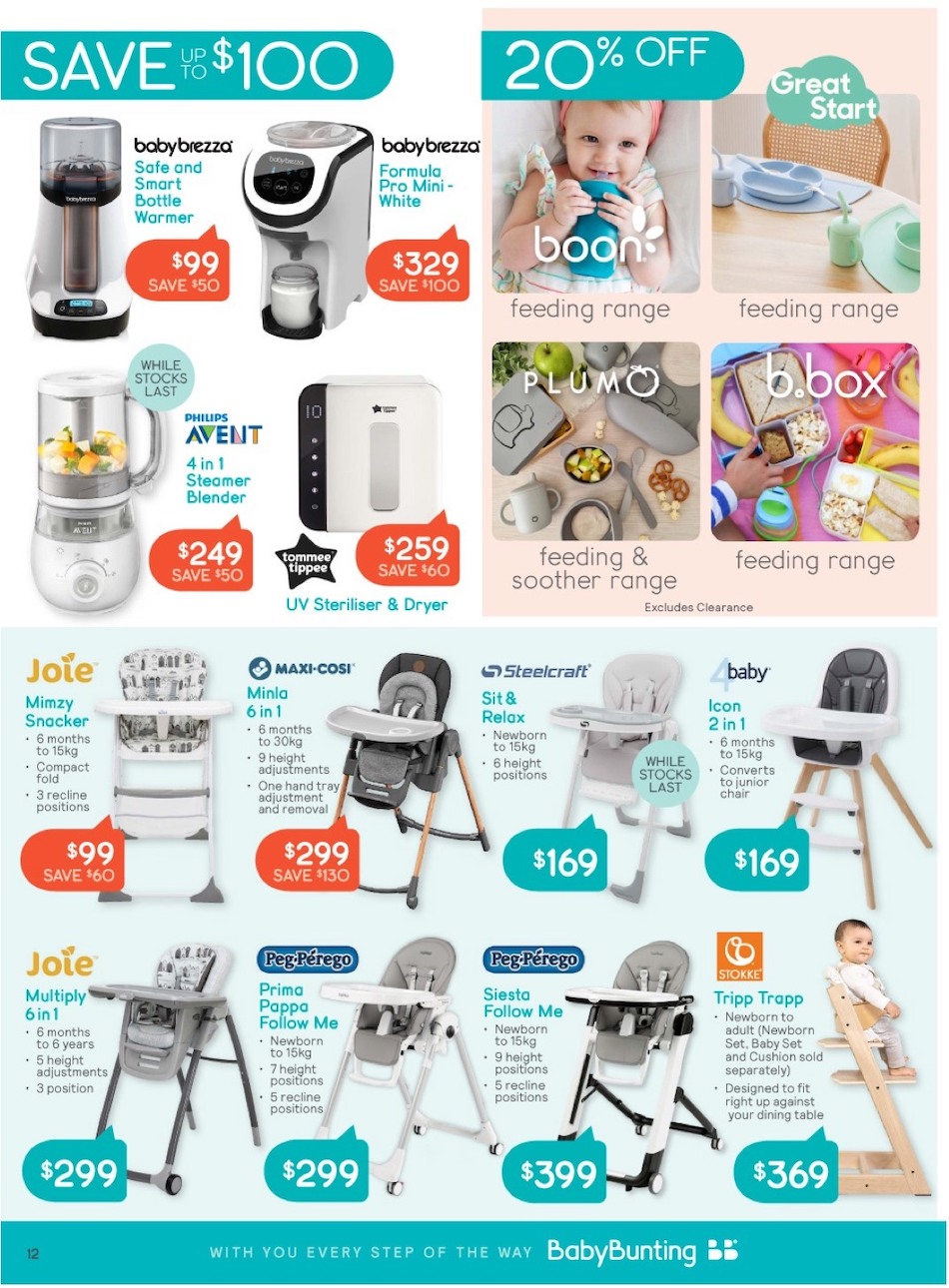 Baby Bunting Catalogue