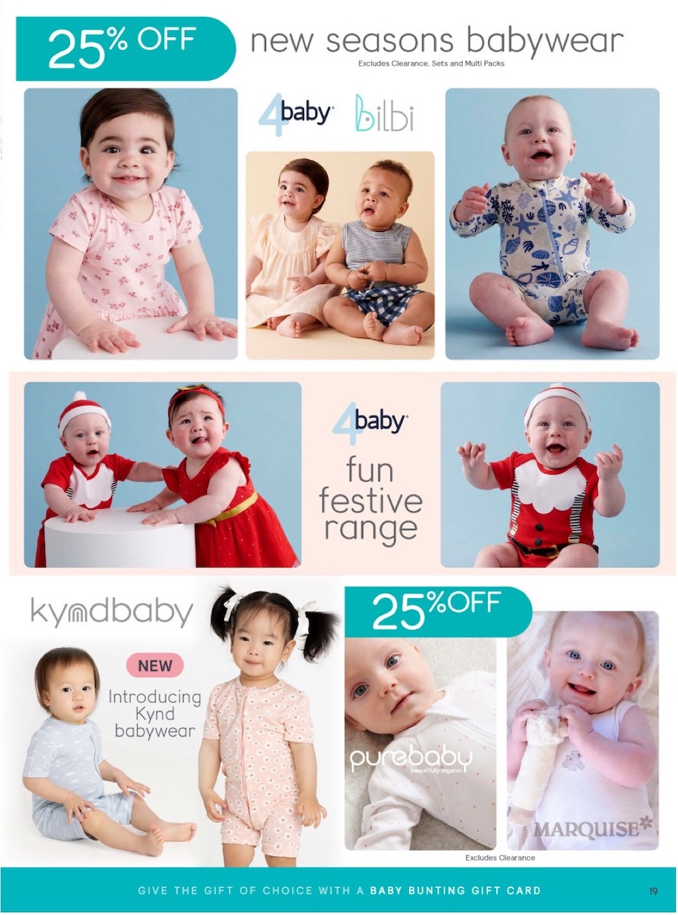 Baby Bunting Catalogue