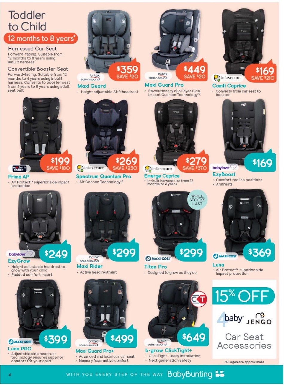 Baby Bunting Catalogue