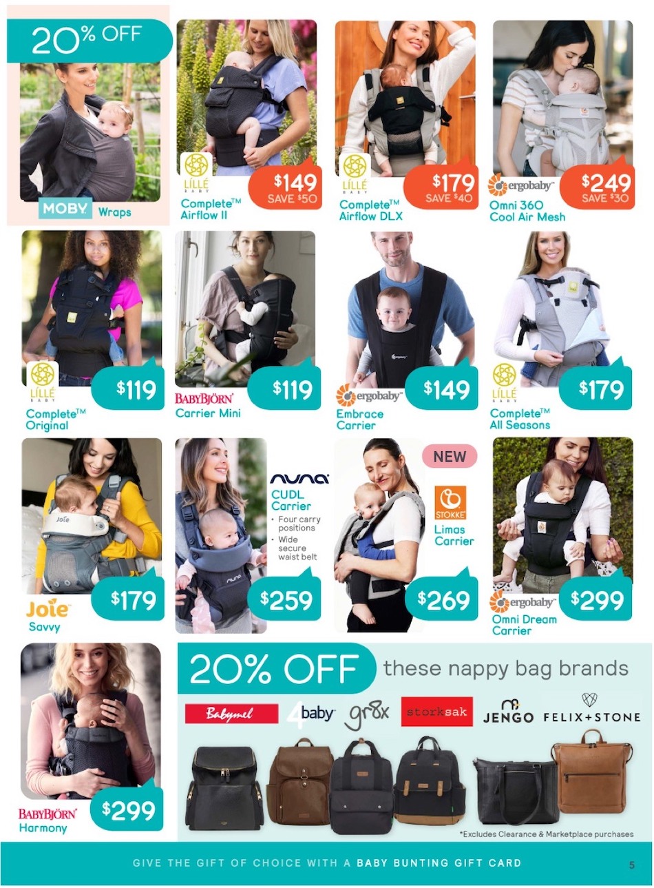 Baby Bunting Catalogue