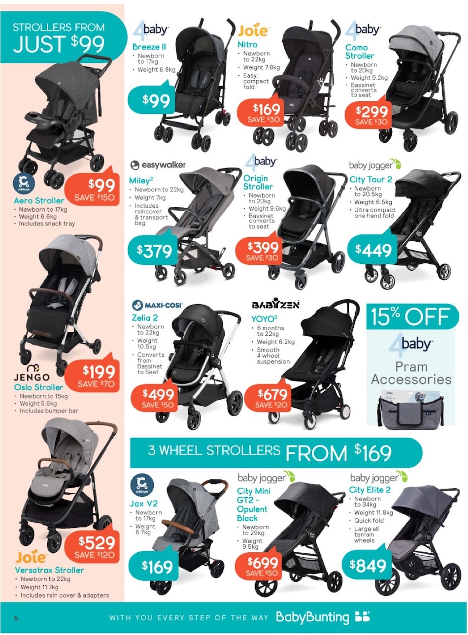 Baby Bunting Catalogue