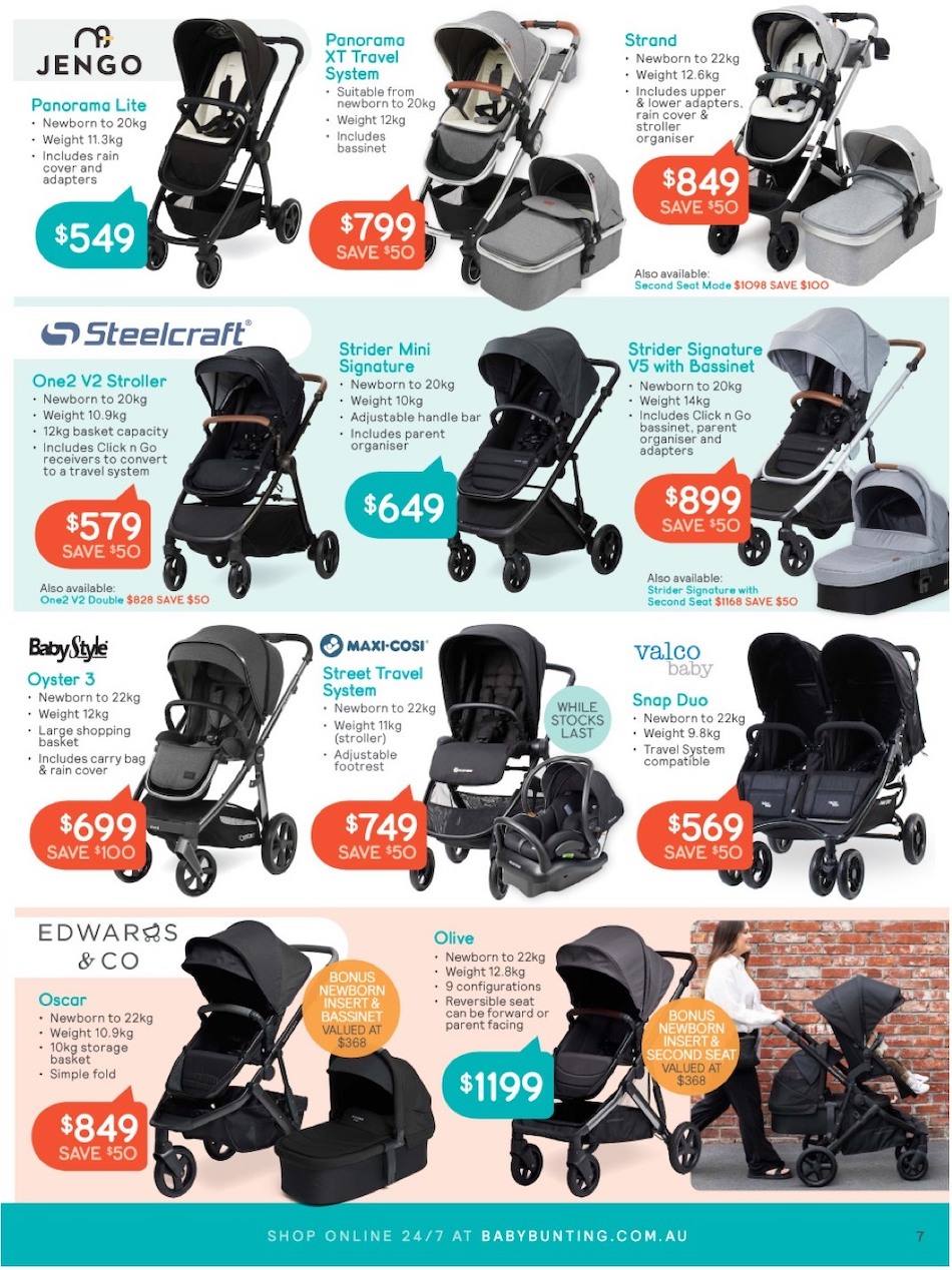 Baby Bunting Catalogue