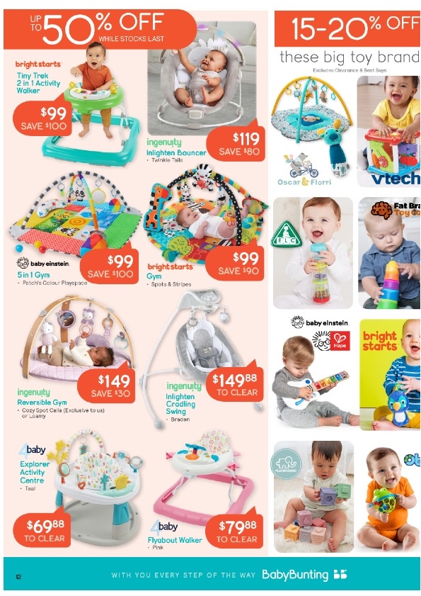 Baby Bunting Catalogue