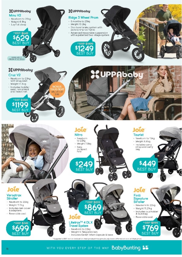 Baby Bunting Catalogue