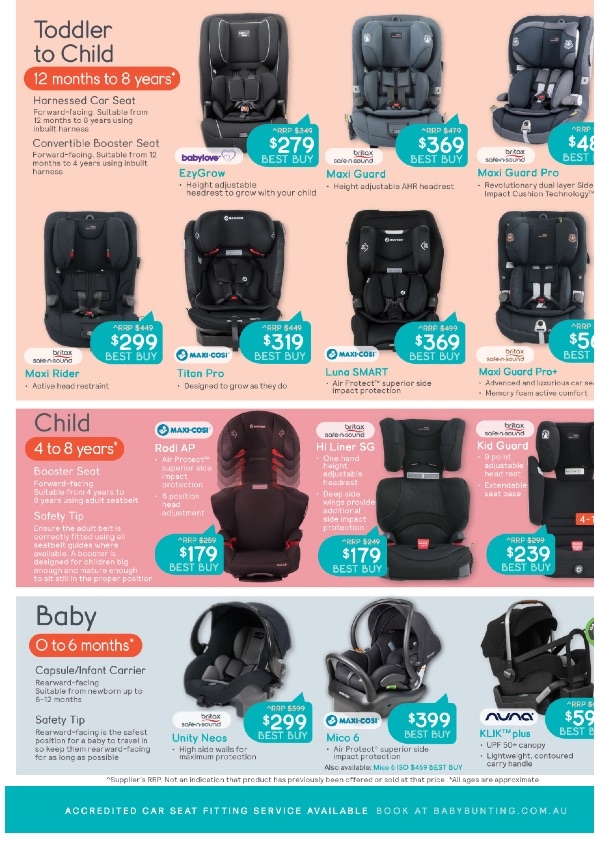 Baby Bunting Catalogue