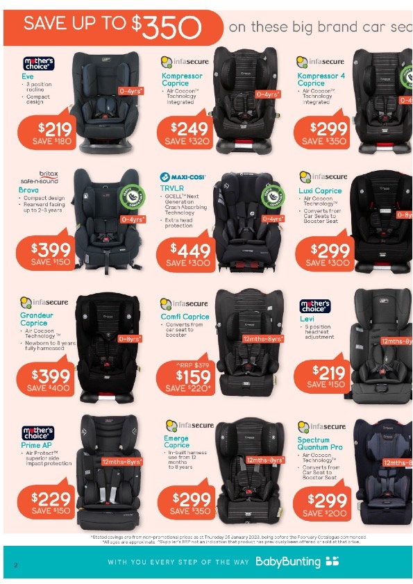 Baby Bunting Catalogue