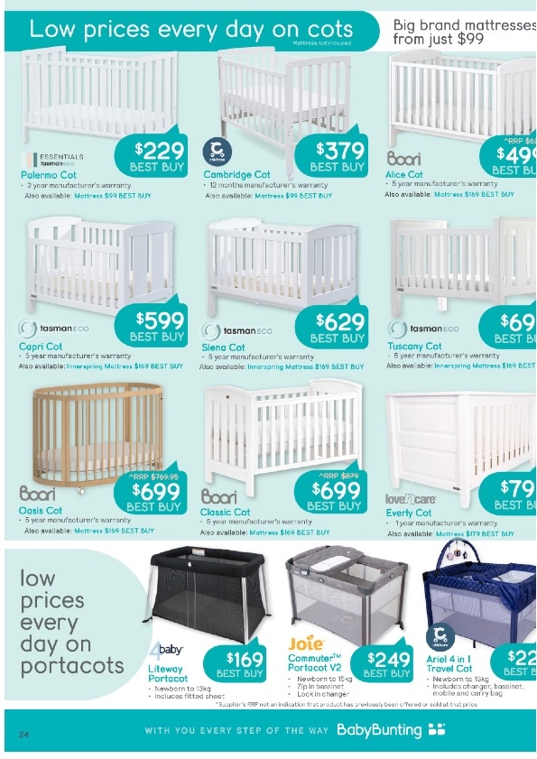 Baby Bunting Catalogue