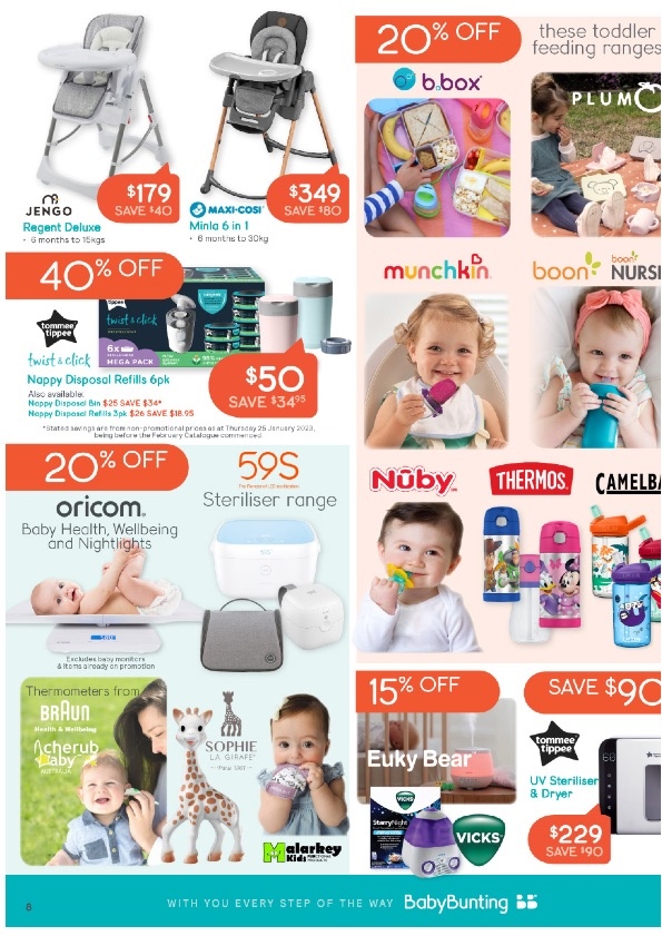 Baby Bunting Catalogue