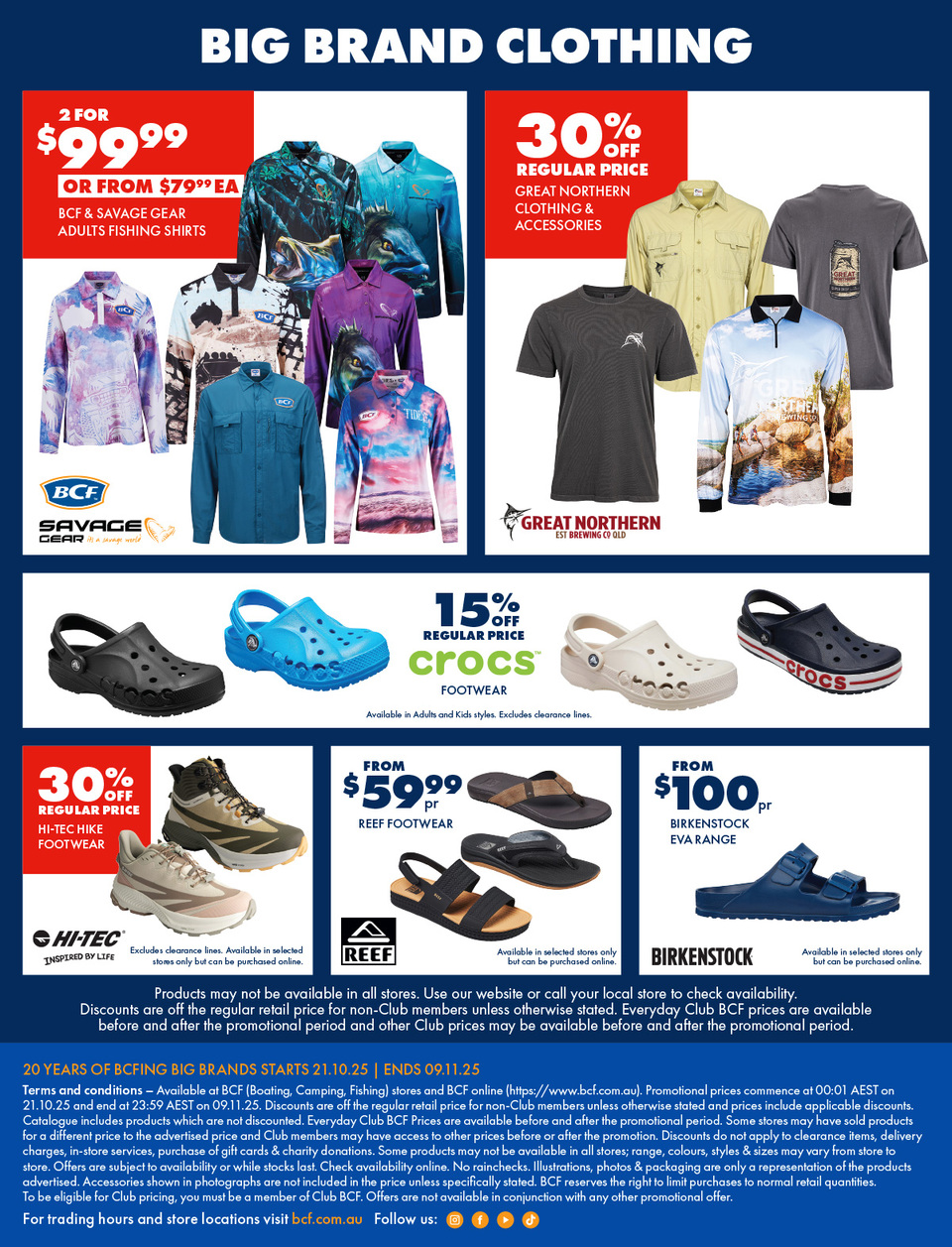 20 Years of BCF Catalogue October 20 - November 9, 2025 ing Big Brands ...