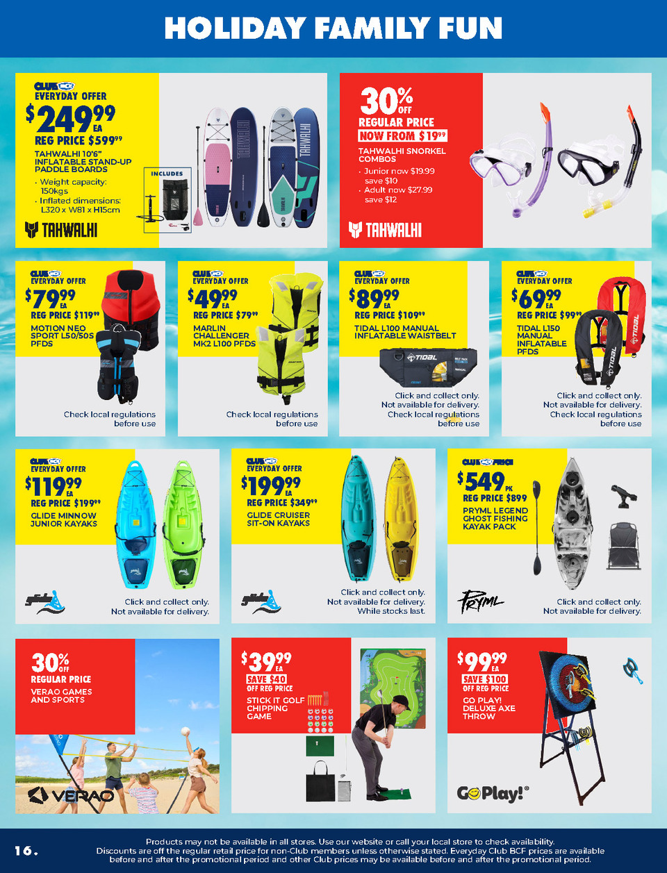 Ing Fun BCF Catalogue April 6 - 27, 2026 ing Holiday Fun Starts Here | Catalogue AU