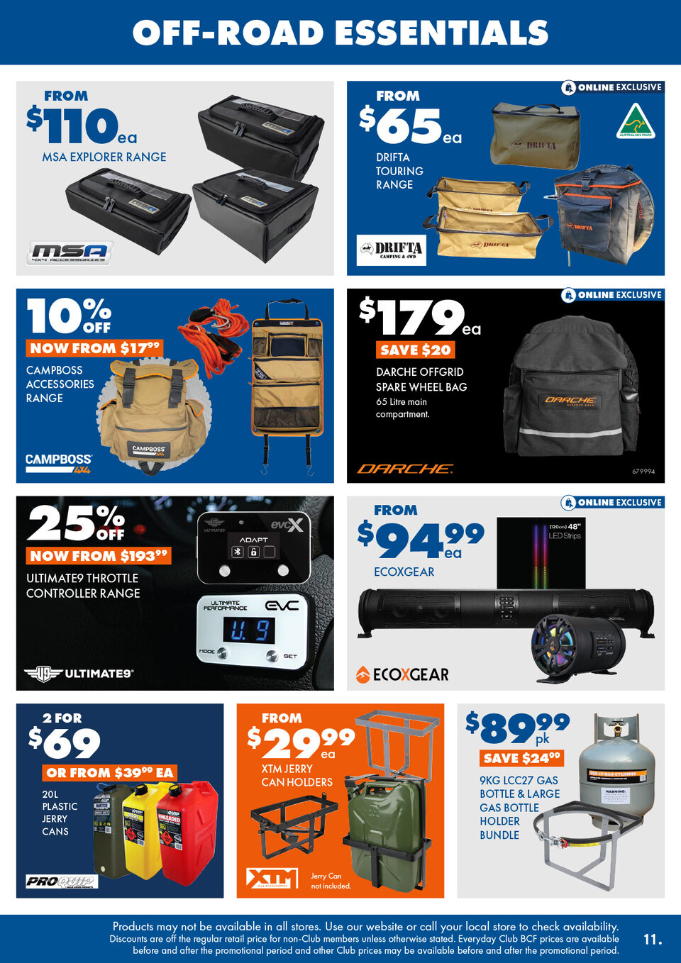 BCF Catalogue July 23 - August 10, 2025 ing 4WD & Caravan Sale ...