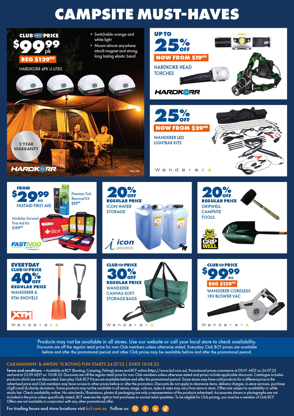 BCF Catalogue July 23 - August 10, 2025 ing 4WD & Caravan Sale ...