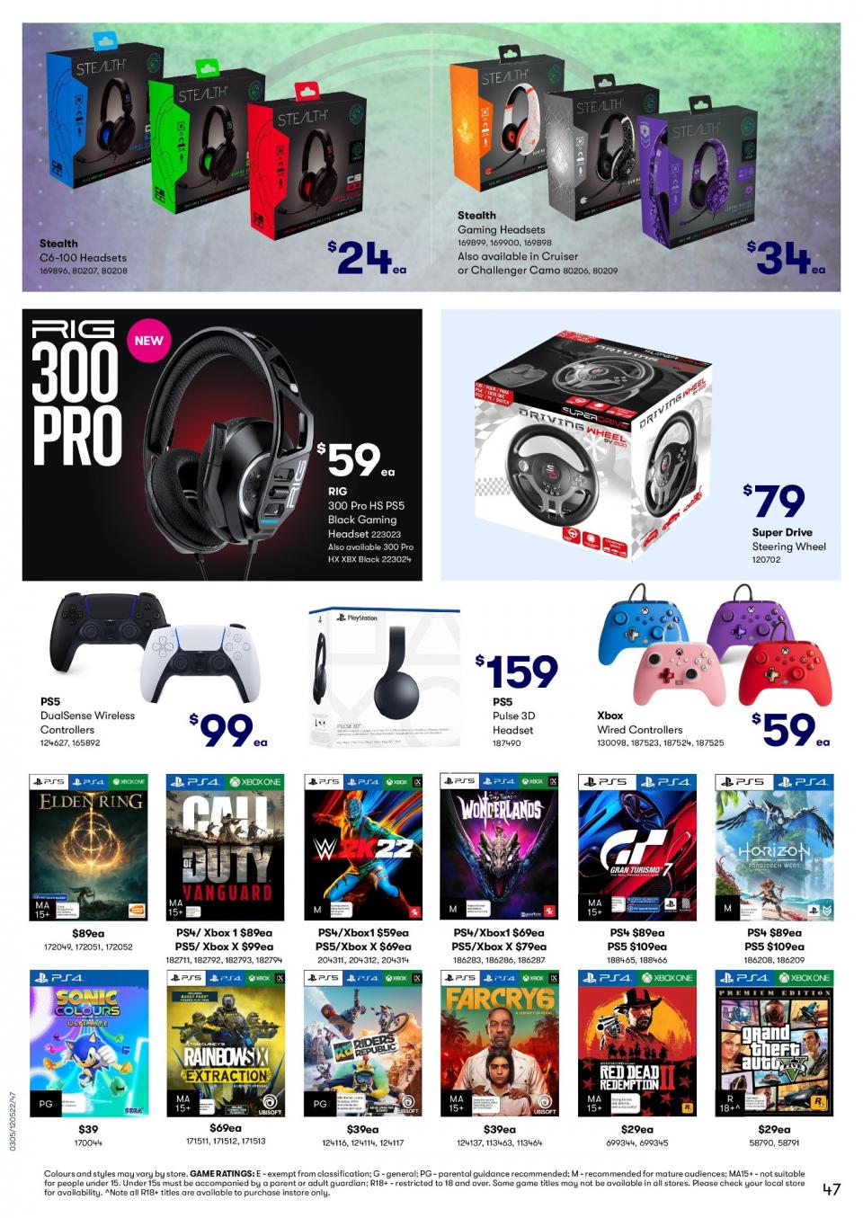 Big W Catalogue