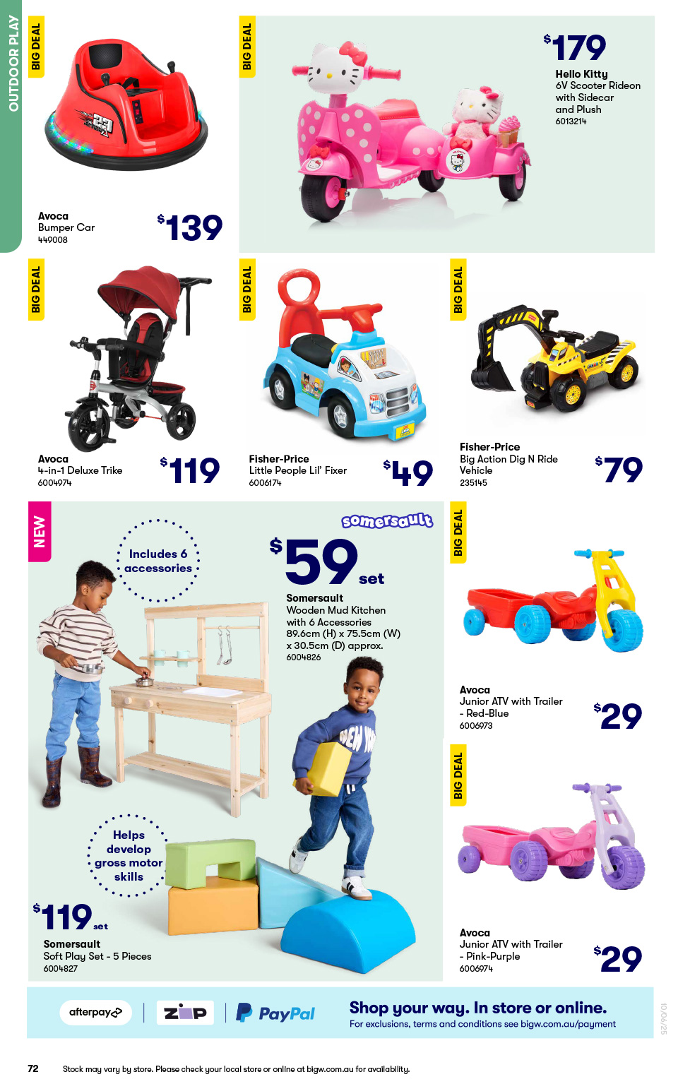 Big W Catalogue
