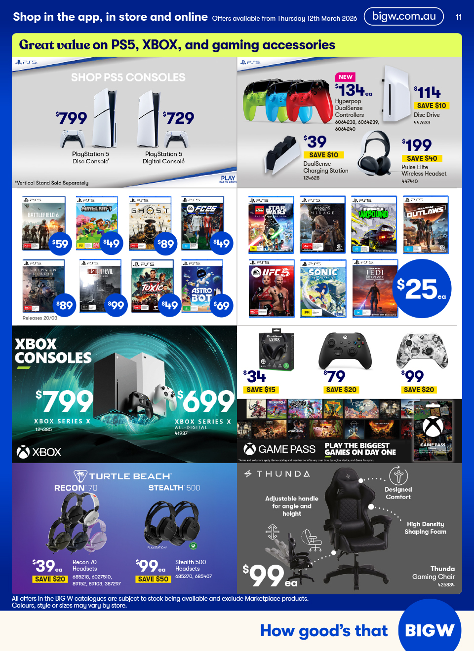 Big W Catalogue