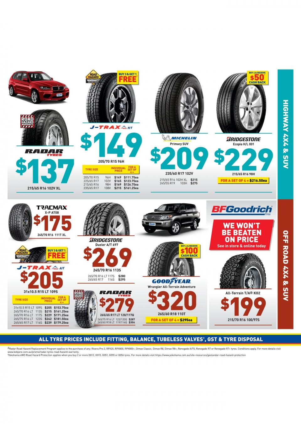 Bob Jane Catalogue