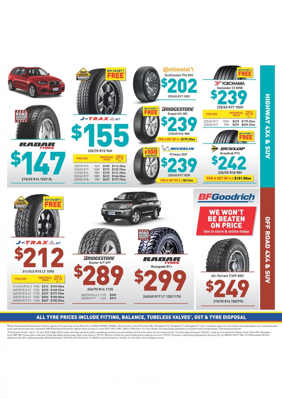 Bob Jane Catalogue