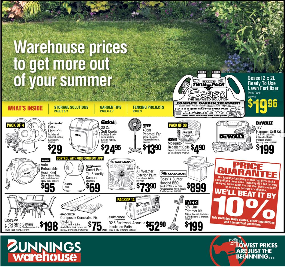 Bunnings Catalogue