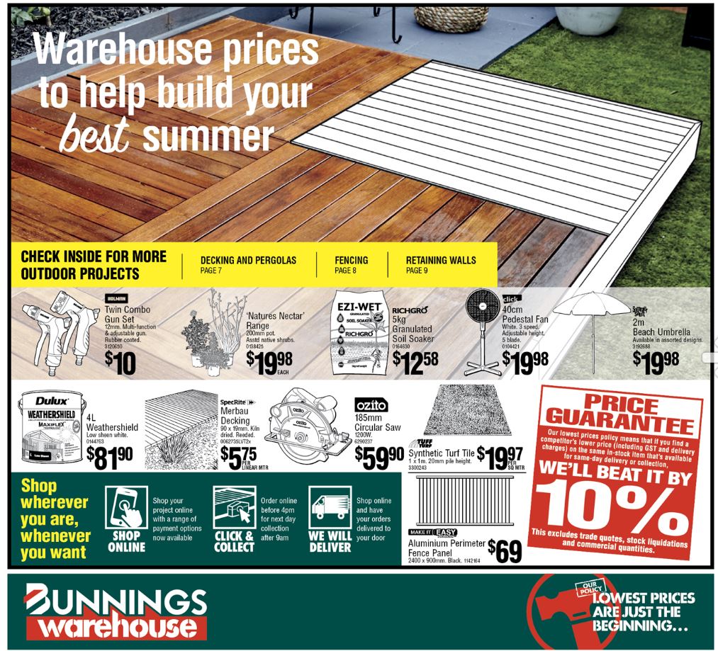 Bunnings Catalogue