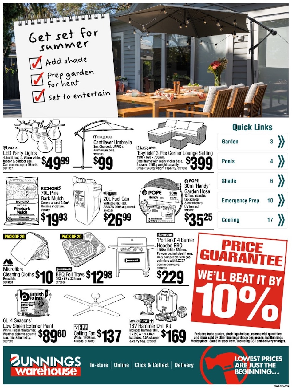 Bunnings Catalogue 31 Oct 12 Nov 2023 Catalogue AU