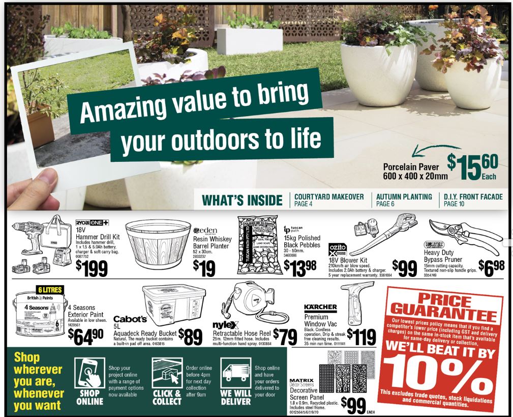 Bunnings Catalogue