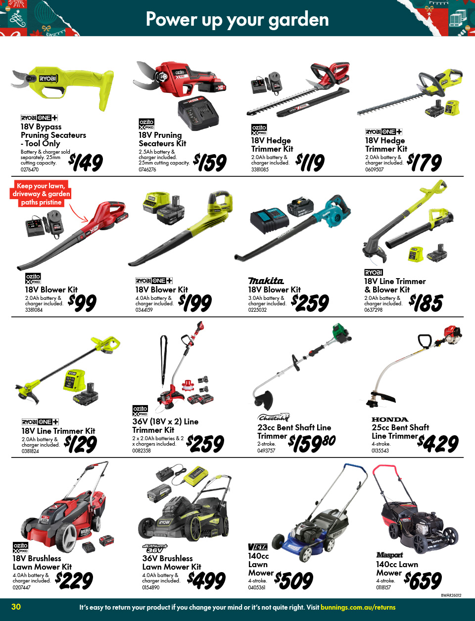 Bunnings Catalogue