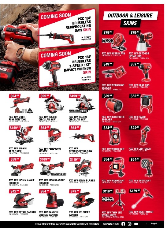 Bunnings Catalogue Ozito 9 - 28 Dec 2022 - Catalogue AU