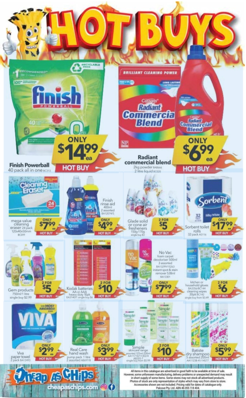 Cheap As Chips Catalogue
