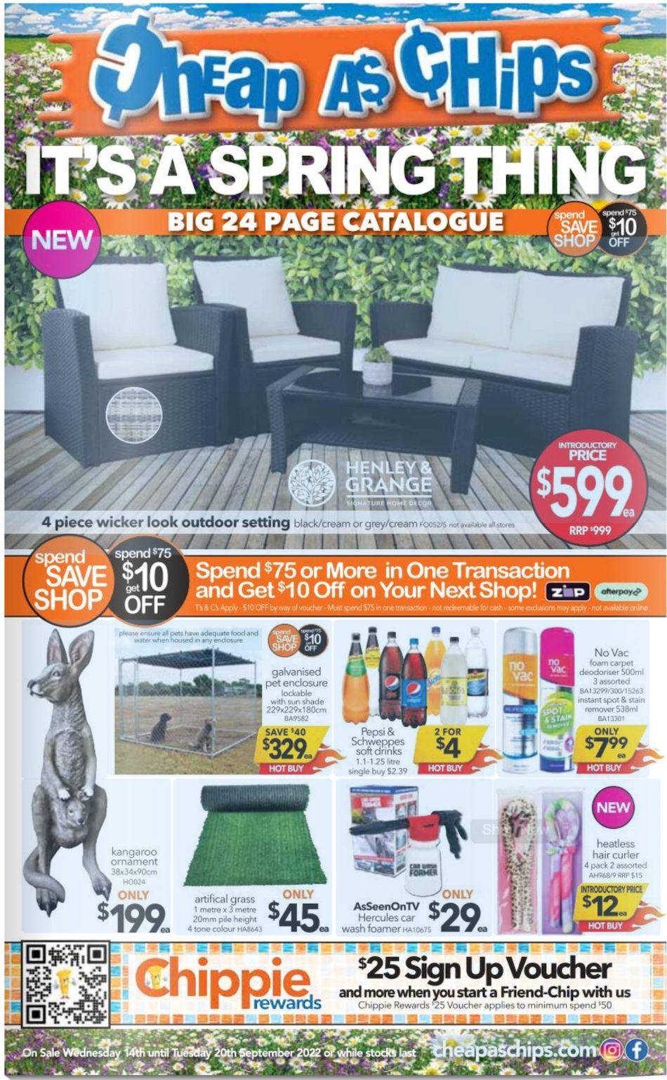Cheap As Chips Catalogue