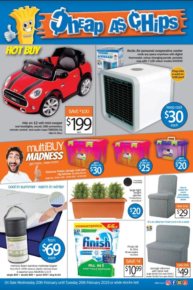 Cheap As Chips Catalogue