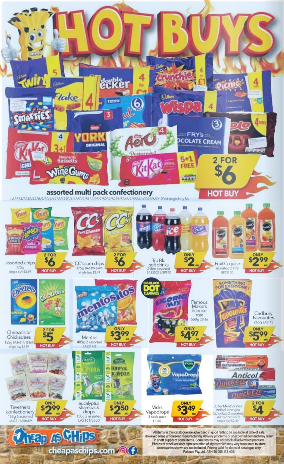 Cheap As Chips Catalogue
