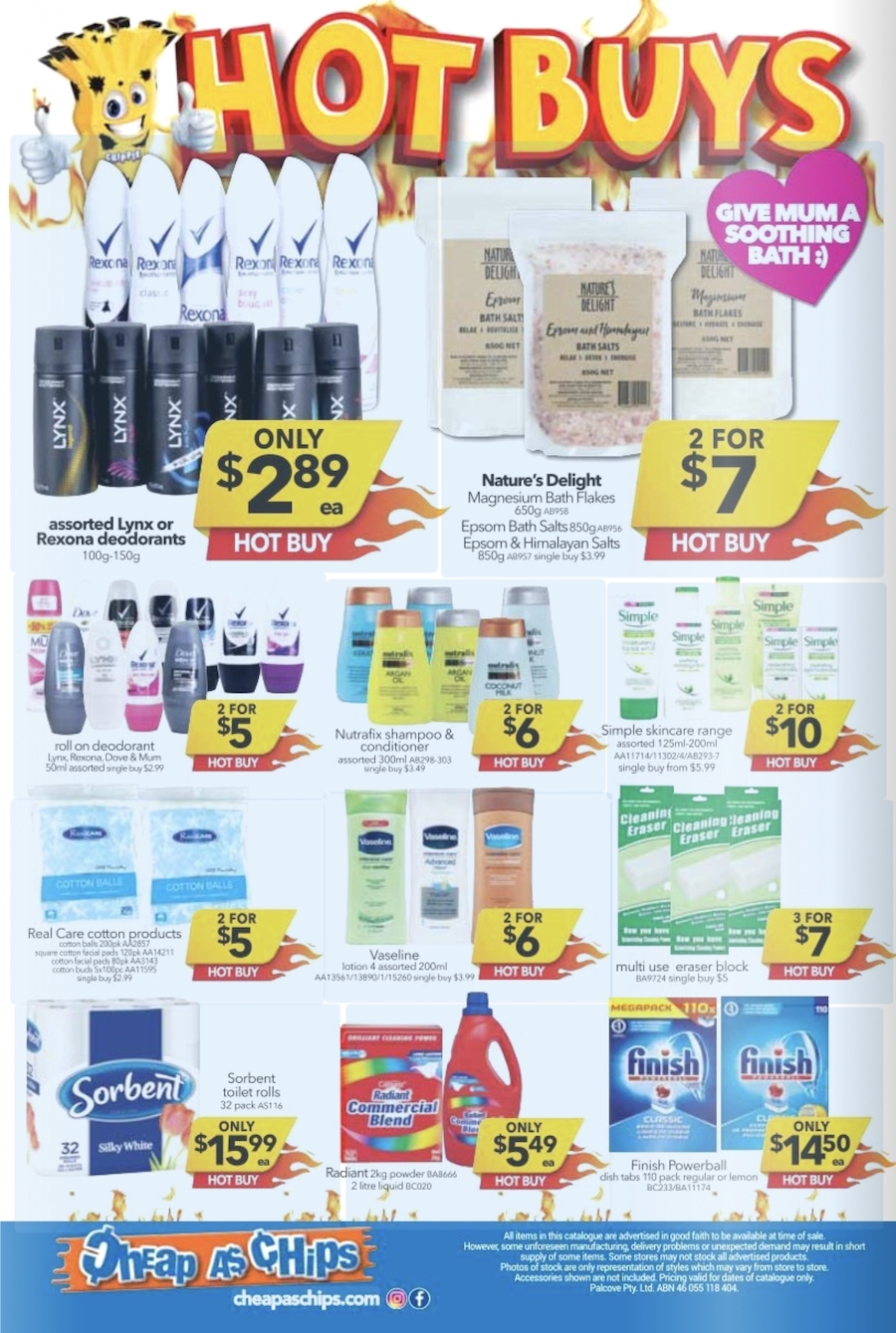 Cheap As Chips Catalogue