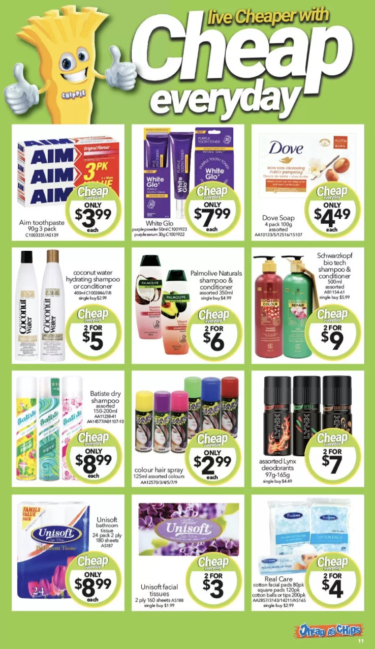 Cheap As Chips Catalogue