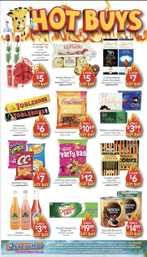 Cheap As Chips Catalogue