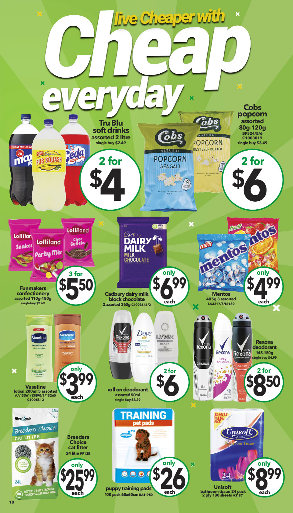 Cheap As Chips Catalogue