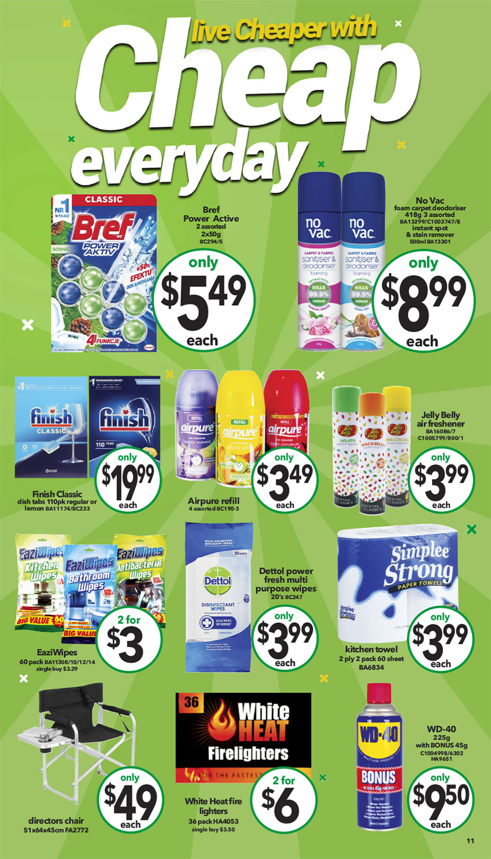 Cheap As Chips Catalogue