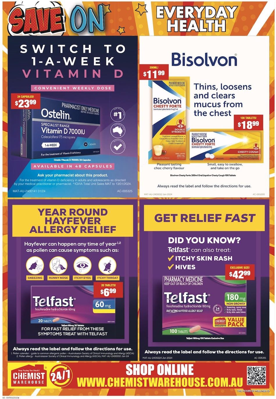 Chemist Warehouse Catalogue