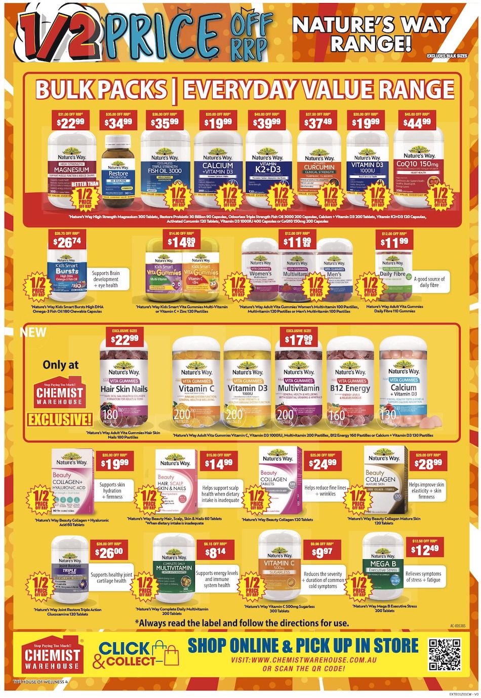 Chemist Warehouse Catalogue