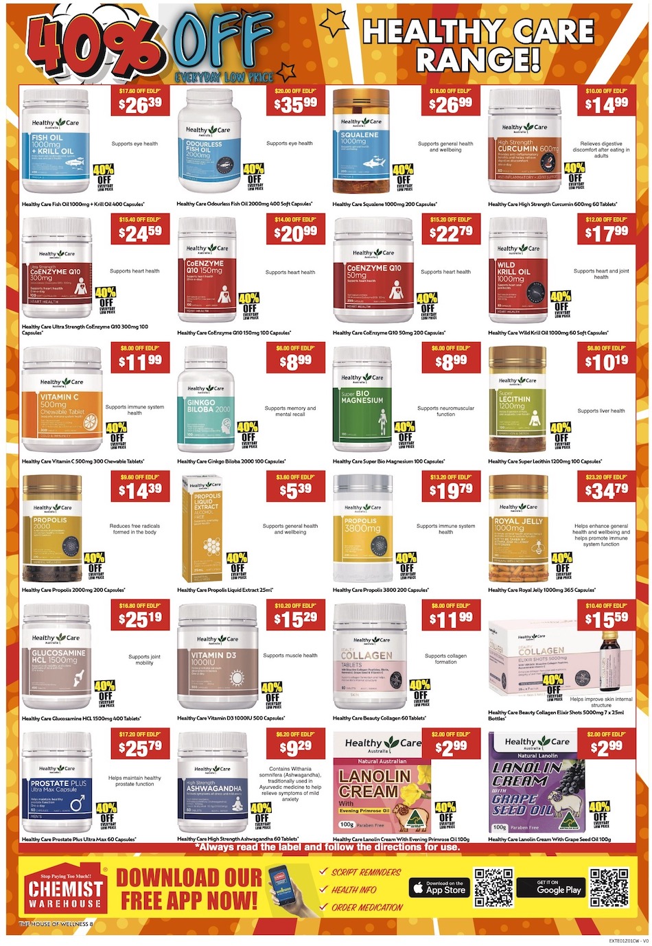 Chemist Warehouse Catalogue