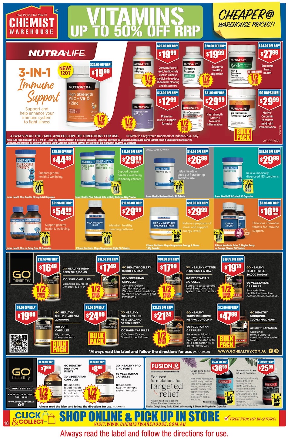 Chemist Warehouse Catalogue