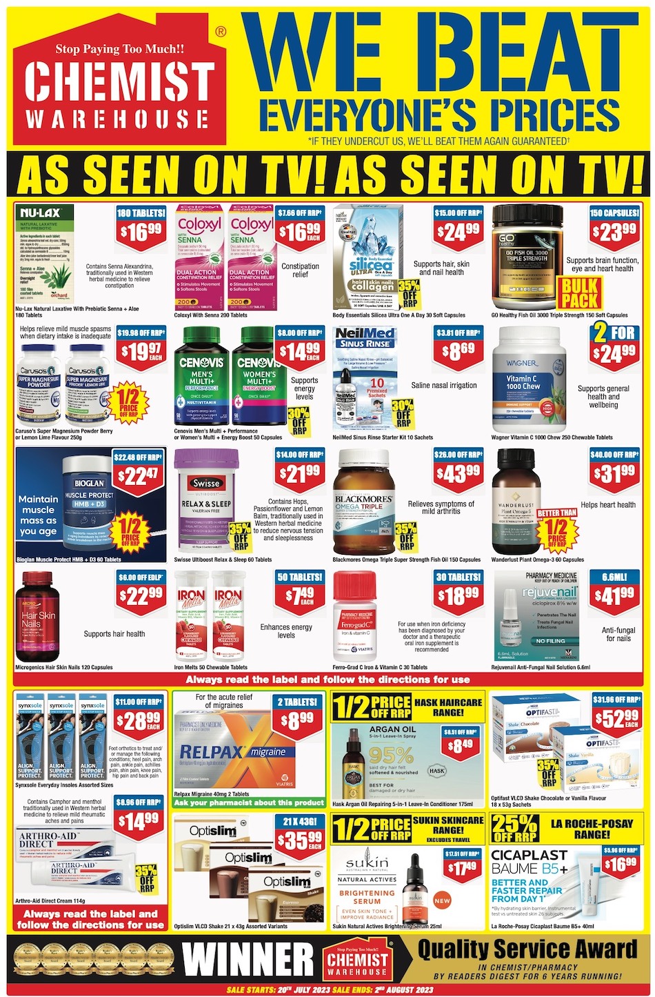 Chemist Warehouse Catalogue