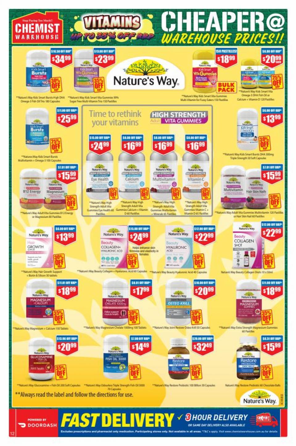 Chemist Warehouse Catalogue