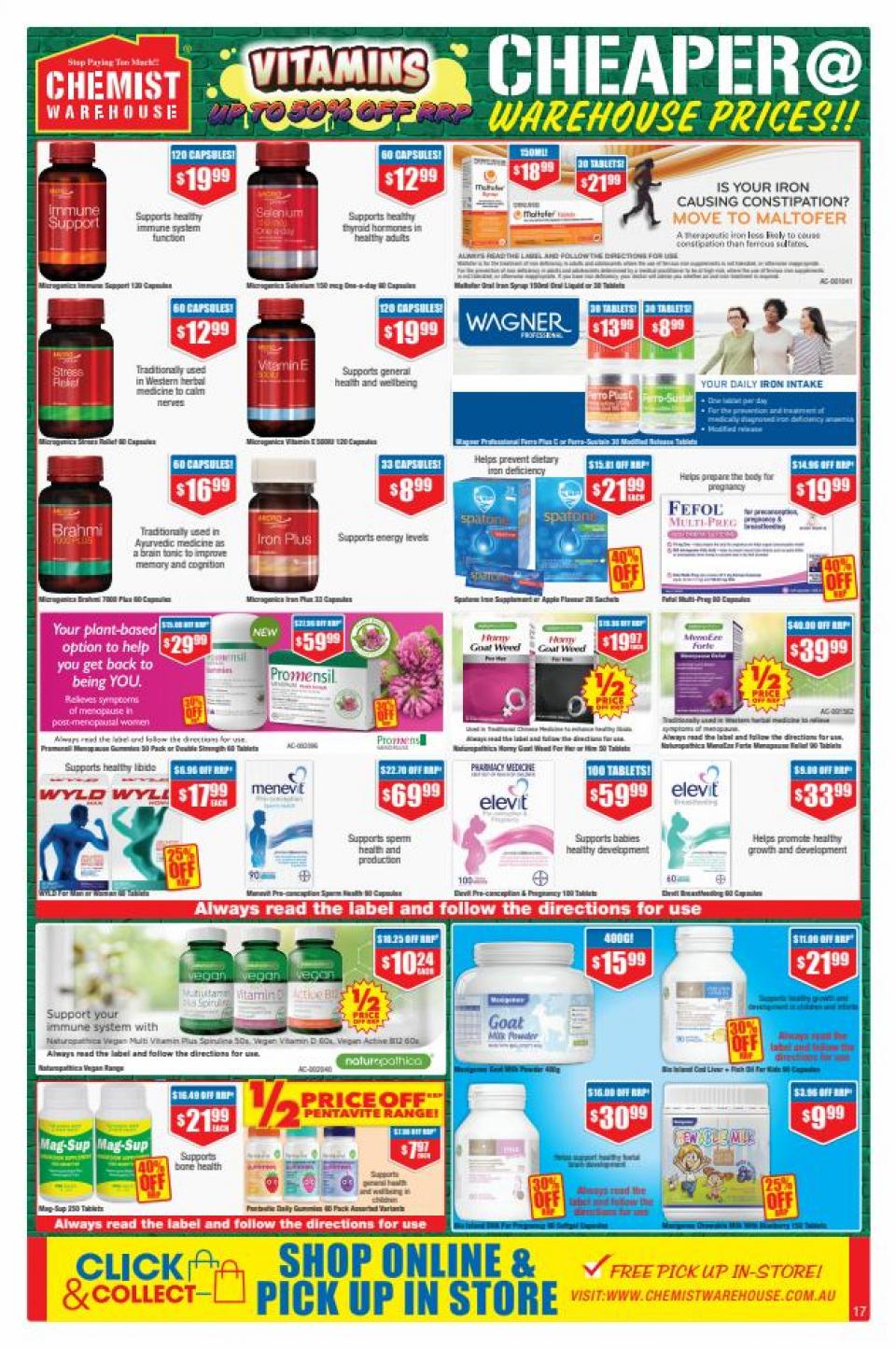 Chemist Warehouse Catalogue