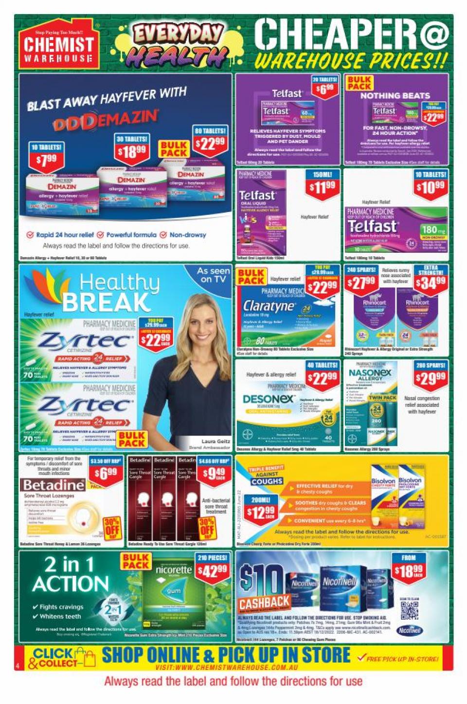 Chemist Warehouse Catalogue