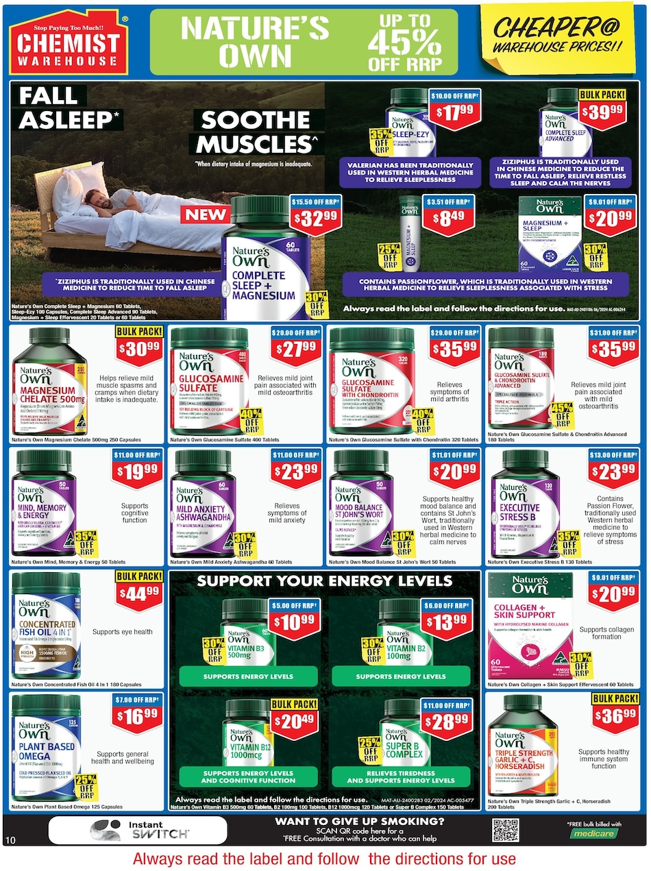 Chemist Warehouse Catalogue