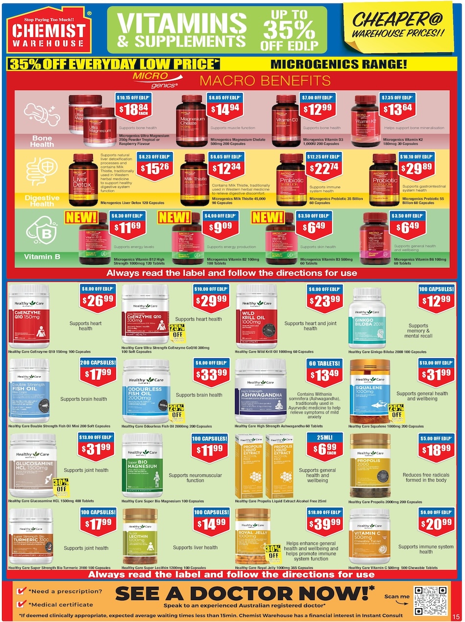 Chemist Warehouse Catalogue