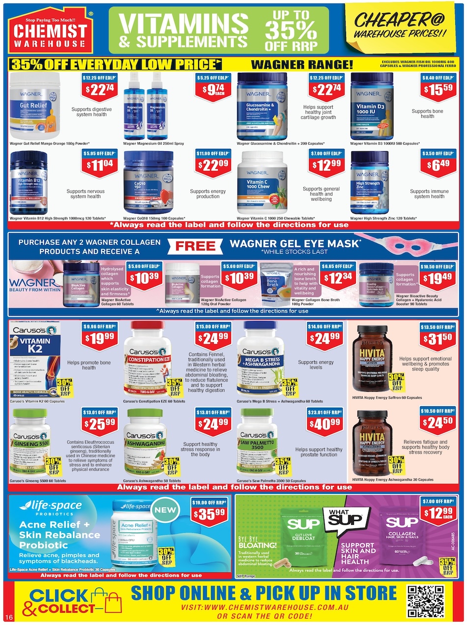 Chemist Warehouse Catalogue