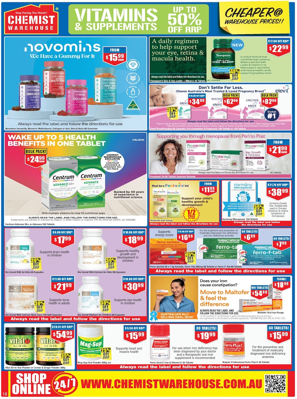 Chemist Warehouse Catalogue