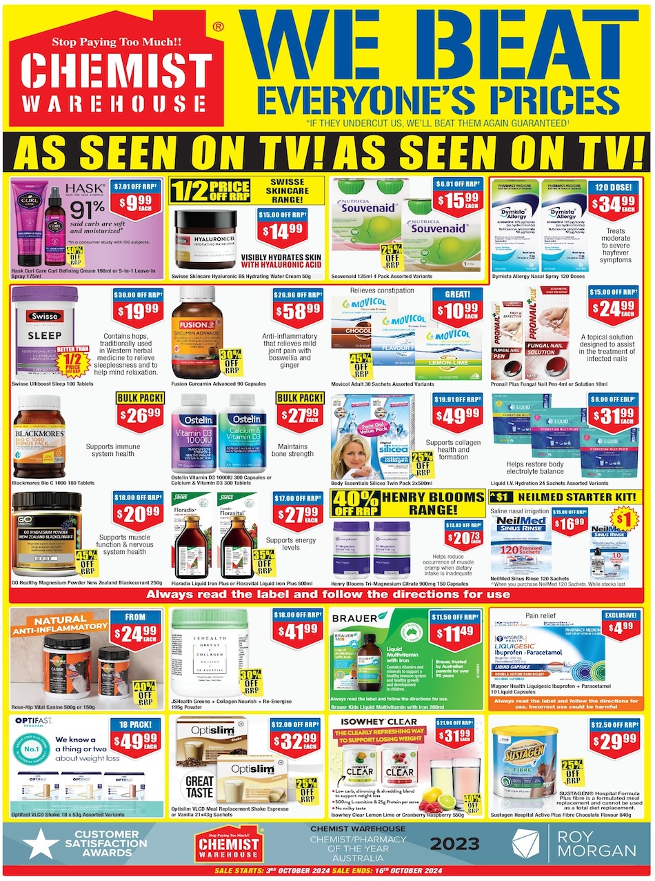 Chemist Warehouse Catalogue